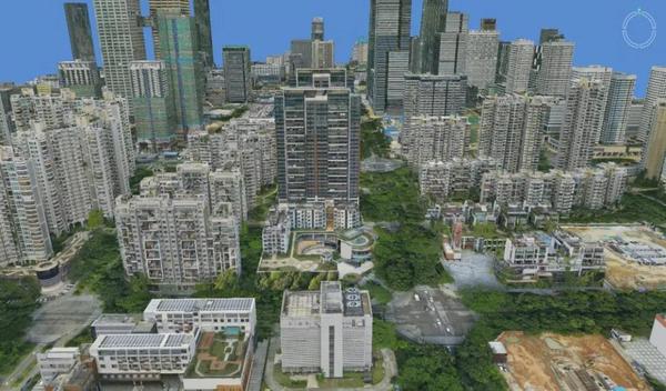深圳市倾斜摄影真三维测绘项目验收!实景三维覆盖全市